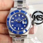 KS Factory Replica 904L Rolex Submariner 116619 Blue Ceramic Watch - 40 MM 2836 Automatic